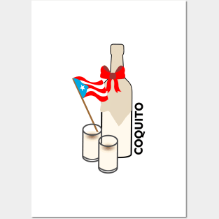 Coquito Puerto Rico Drink Cocktail Boricua Food Posters and Art